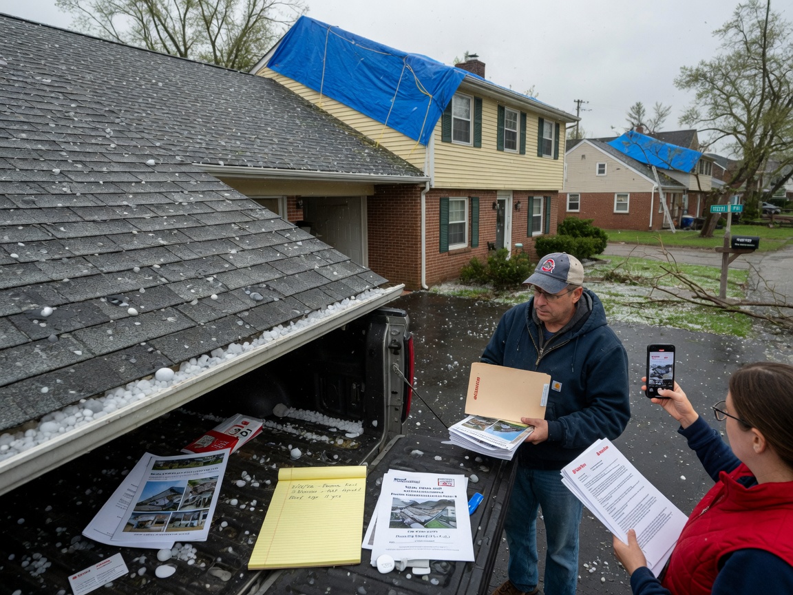 Filing a Roof Insurance Claim After an Ohio Hail Storm: 2026 Guide