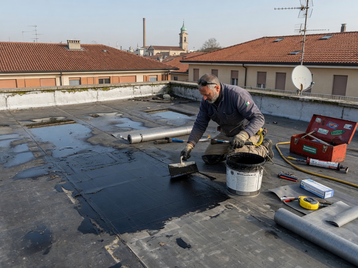 Flat Roof Repair in Parma, OH